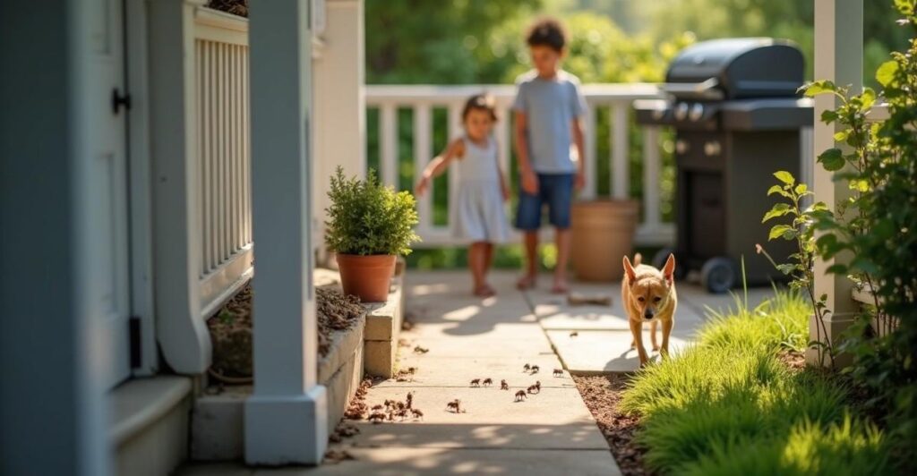 are wasps nesting around house dangerous