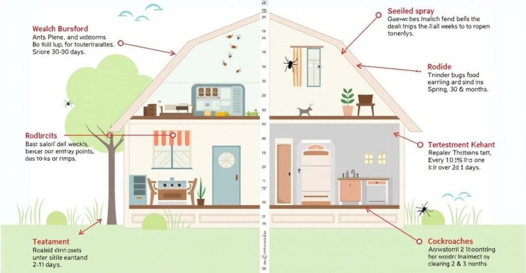 lifespan on how long pest control lasts
