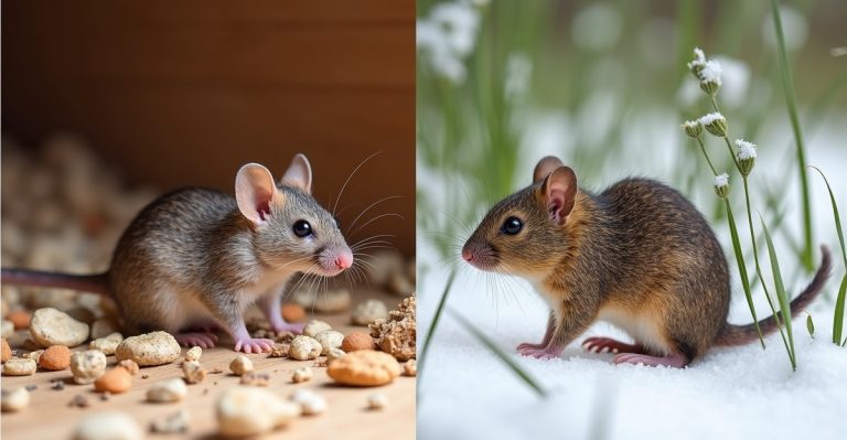 mice vs voles differences