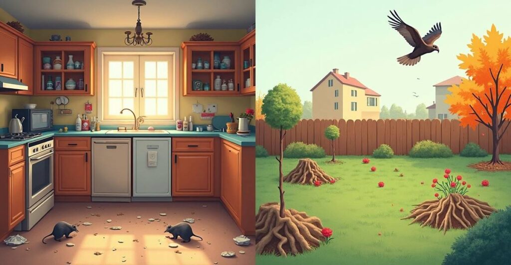 mice vs voles differences risks
