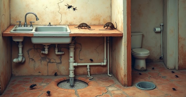 pests entering through drains