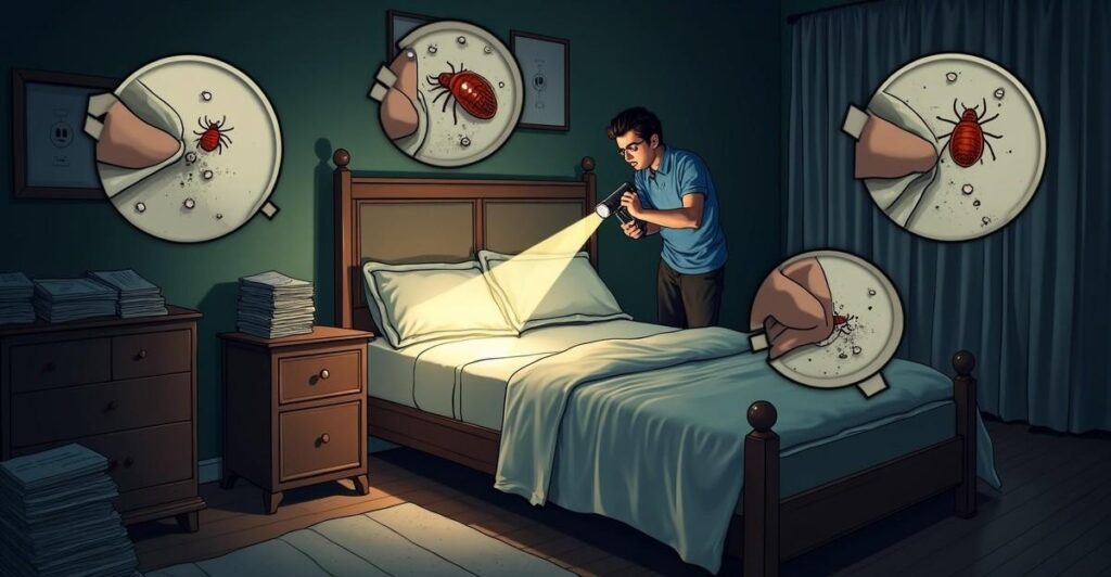 where bed bugs hide diy checks