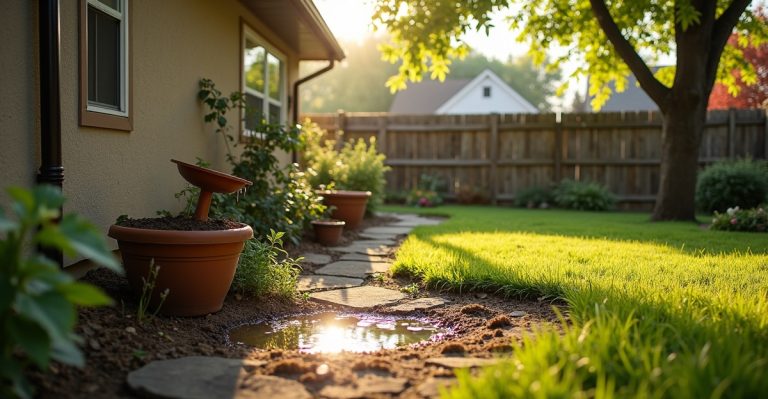 mosquito breeding in standing water