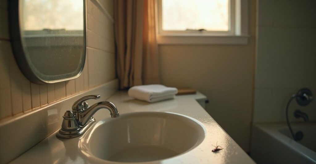 bugs in bathroom causes