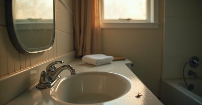 bugs in bathroom causes