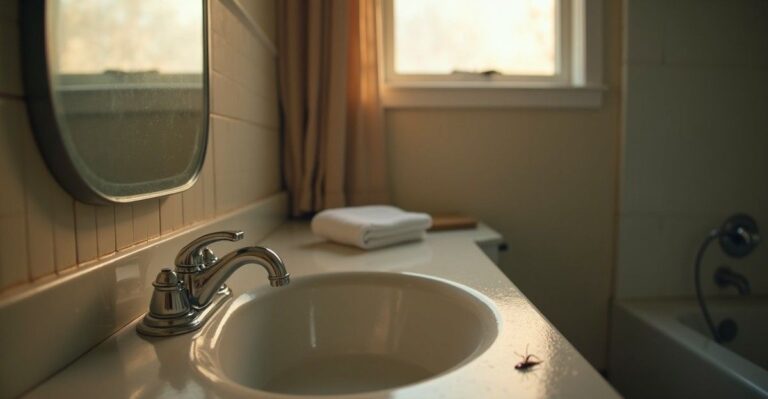 bugs in bathroom causes