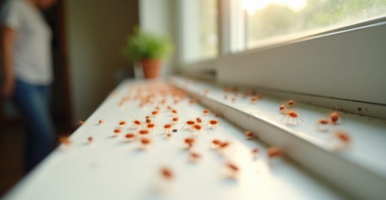 clover mites in house