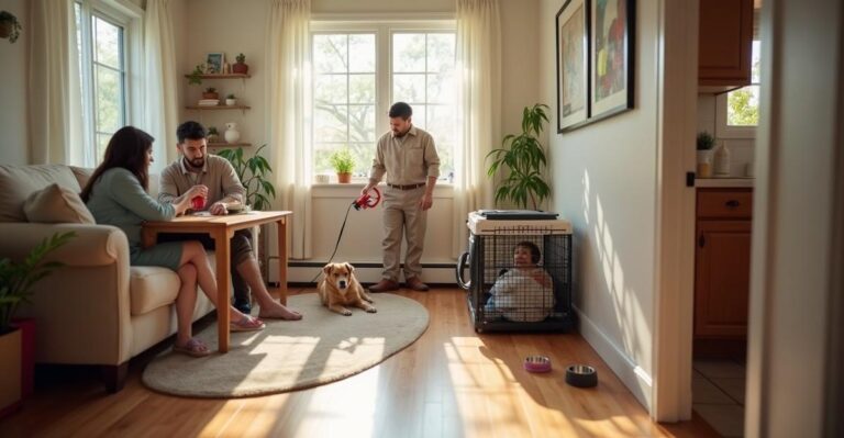 staying home during pest control