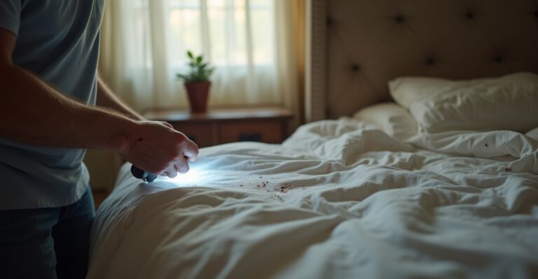 signs of bed bugs