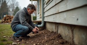 termite damage signs