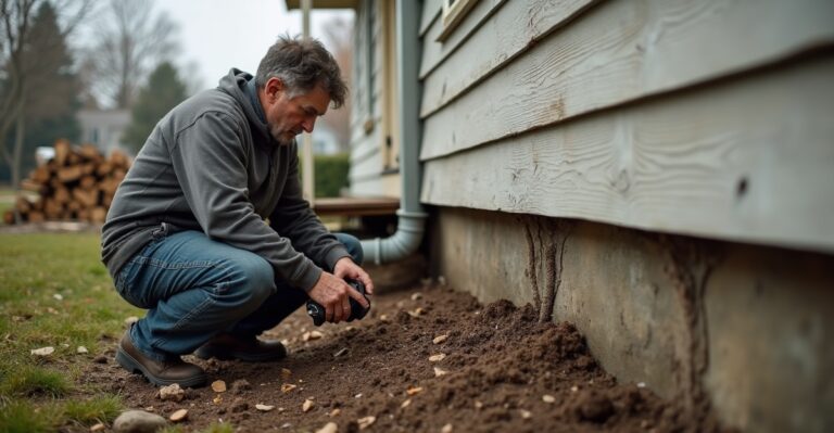 termite damage signs